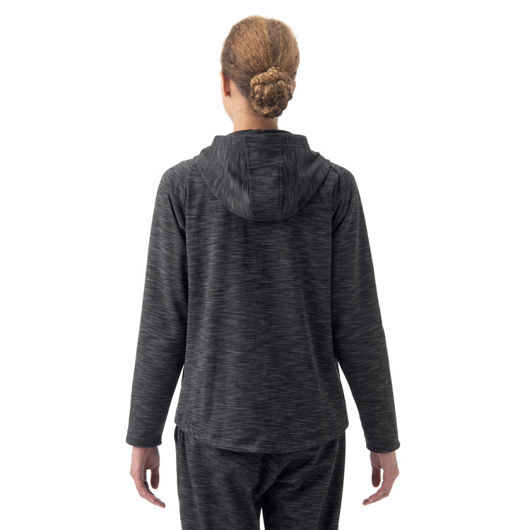 ウィメンズニットウォームアップパーカー.58114 詳細画像 ブラック(007) 3