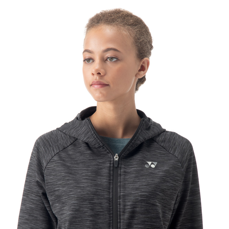 ウィメンズニットウォームアップパーカー.58114 詳細画像 ブラック(007) 5