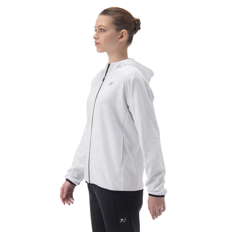 ウィメンズニットウォームアップパーカー.58115 詳細画像 ホワイト(011) 4