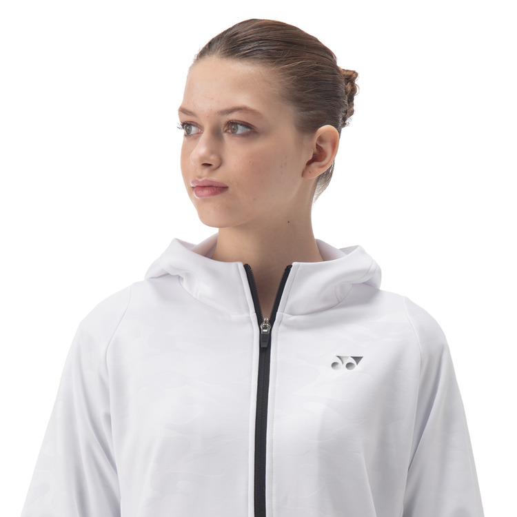 ウィメンズニットウォームアップパーカー.58115 詳細画像 ホワイト(011) 5