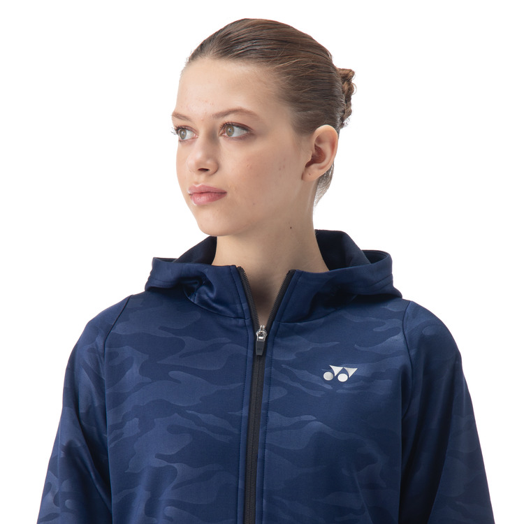 ウィメンズニットウォームアップパーカー.58115 詳細画像 ネイビーブルー(019) 5