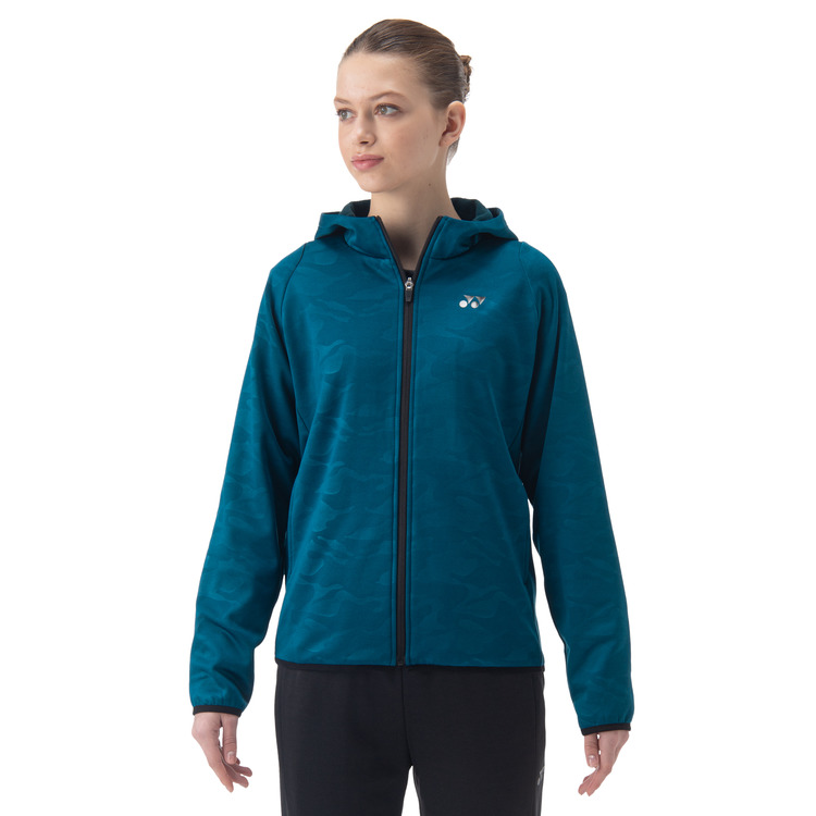 ウィメンズニットウォームアップパーカー.58115 詳細画像 ナイトスカイ(609) 2