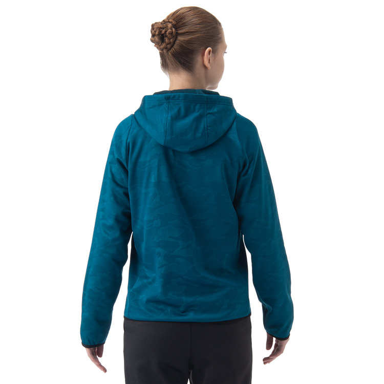 ウィメンズニットウォームアップパーカー.58115 詳細画像 ナイトスカイ(609) 3