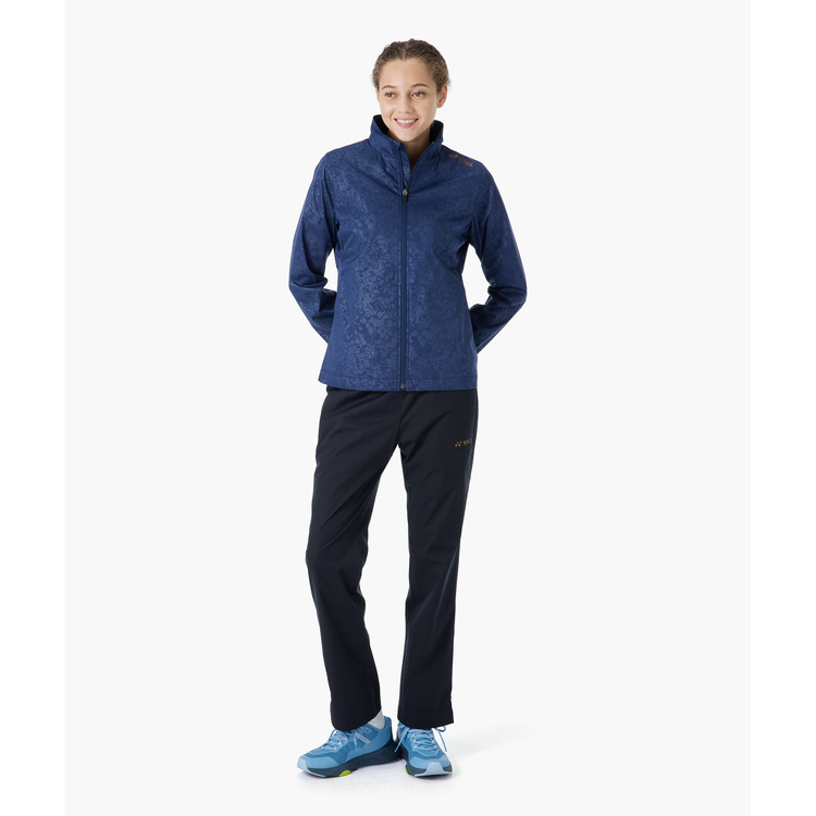 ウィメンズ裏地付ウォームアップシャツ.59017 詳細画像 ダークネイビー(554) 11