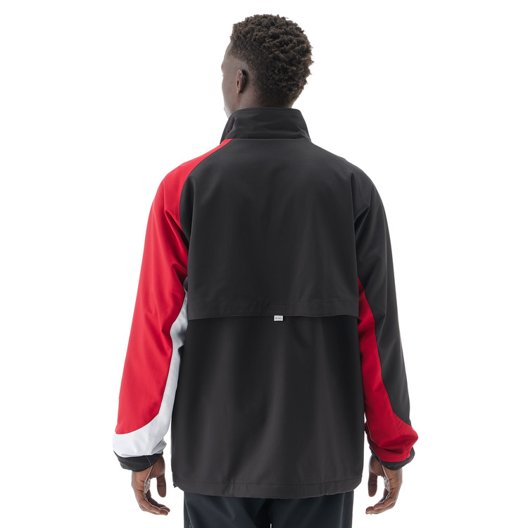 ユニ裏地付ウィンドウォーマーシャツ.70100 詳細画像 ワインレッド(037) 3