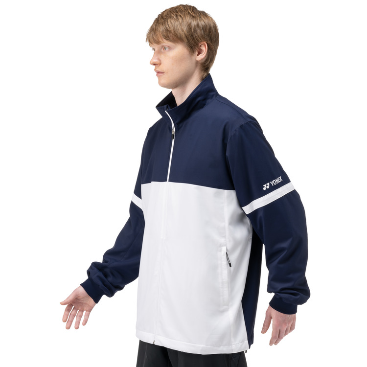 ユニ裏地付ウィンドウォーマーシャツ.70104 詳細画像 ホワイト(011) 4