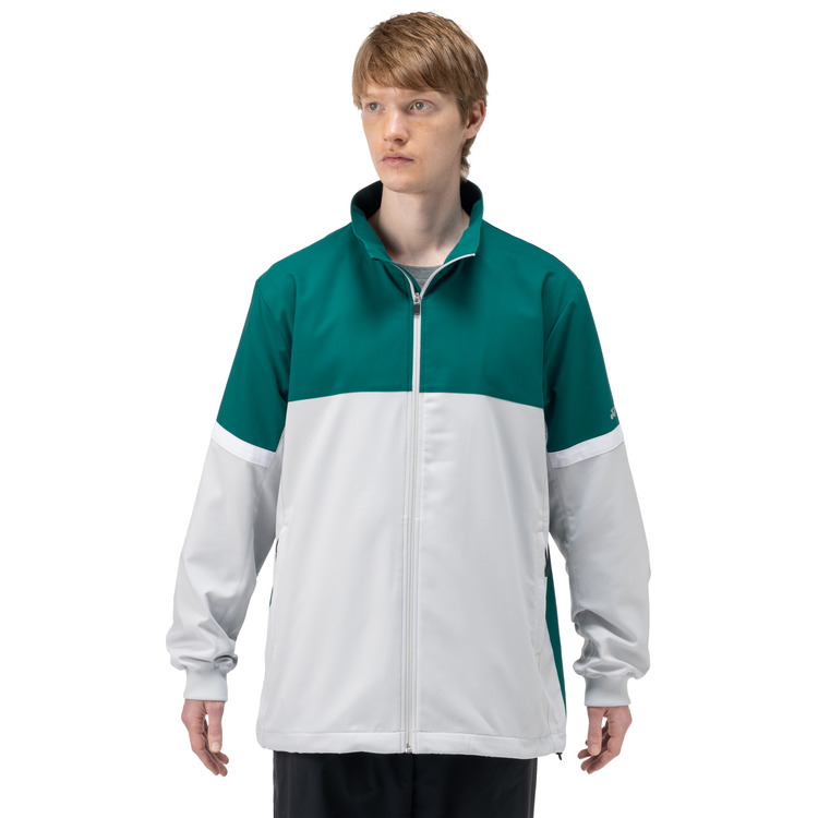 ユニ裏地付ウィンドウォーマーシャツ.70104 詳細画像 アイスグレー(326) 2