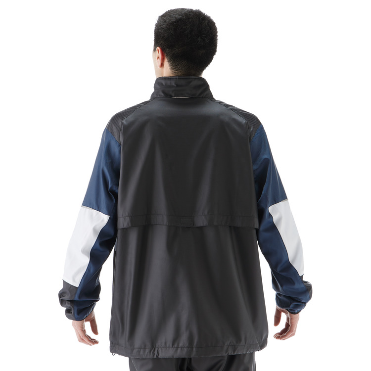 ユニ裏地付ウィンドウォーマーシャツ.70105 詳細画像 ブラック(007) 3