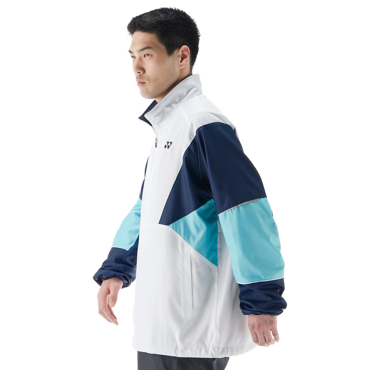 ユニ裏地付ウィンドウォーマーシャツ.70105 詳細画像 ホワイト／ミント(551) 4