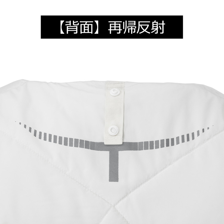 VAユニ中綿ベスト.90098Y 詳細画像 ホワイト(011) 4