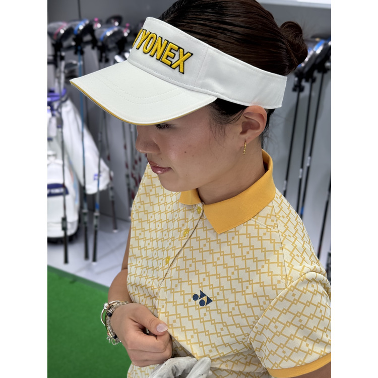 ユニサンバイザー.GCT100 詳細画像 ホワイト／イエロー(615) 7