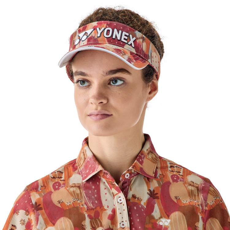 ユニサンバイザー. GCT114 詳細画像 ディープレッド(404) 2