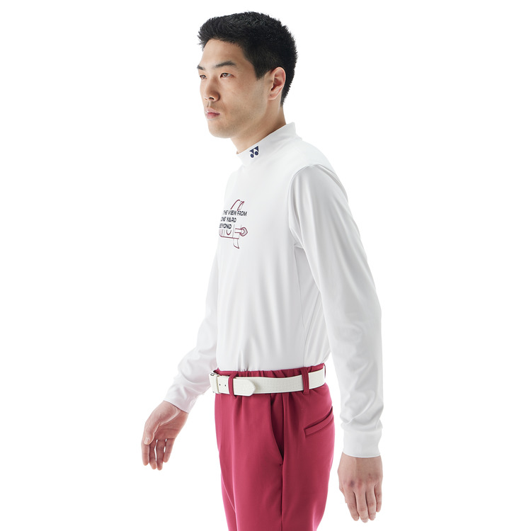 メンズ長袖ハイネックシャツ.GWF1605 詳細画像 ホワイト(011) 4