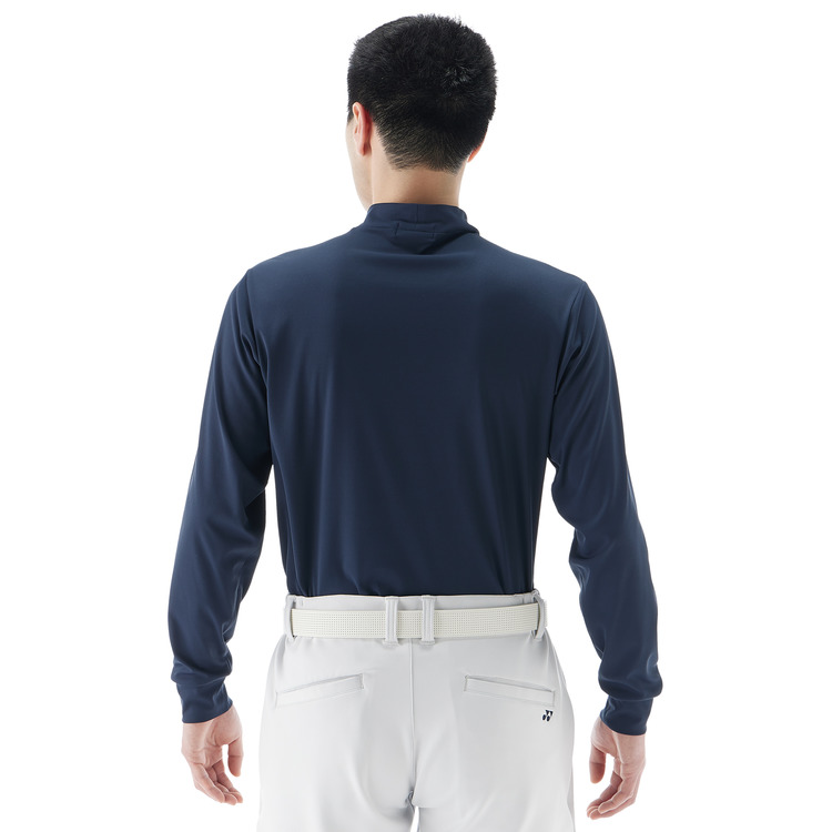 メンズ長袖ハイネックシャツ.GWF1605 詳細画像 ネイビーブルー(019) 3