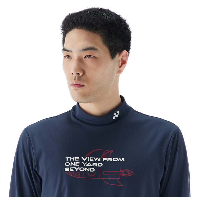 メンズ長袖ハイネックシャツ.GWF1605 詳細画像 ネイビーブルー(019) 5