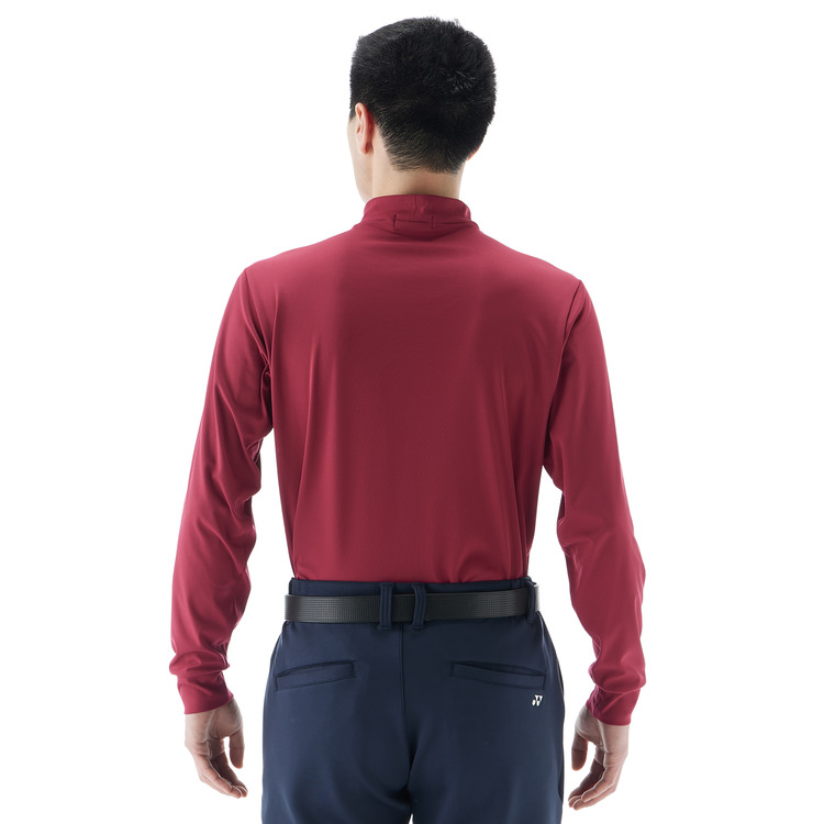 メンズ長袖ハイネックシャツ.GWF1605 詳細画像 プラム(047) 3