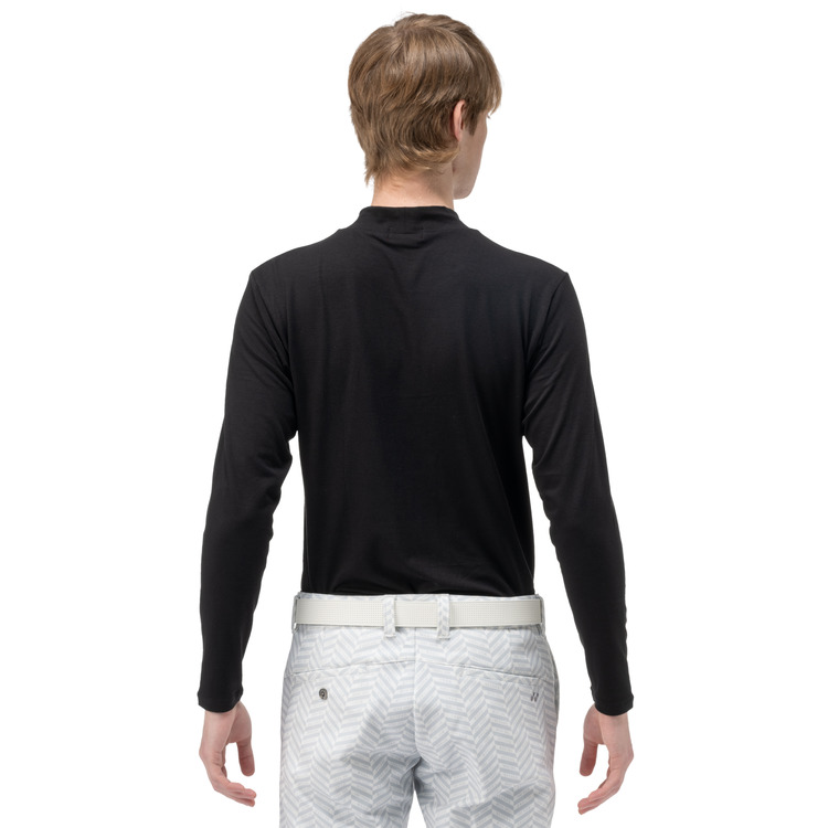 メンズ長袖ハイネックシャツ.GWF1606 詳細画像 ブラック(007) 3