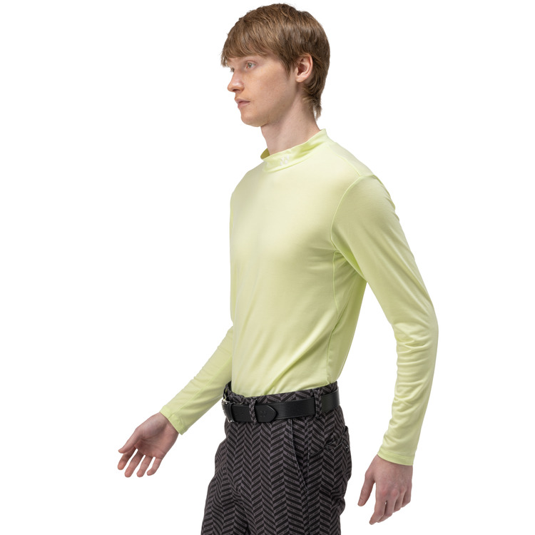 メンズ長袖ハイネックシャツ.GWF1606 詳細画像 サニーライム(644) 4