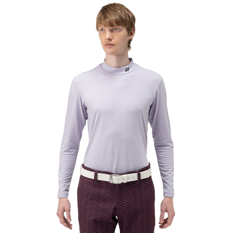 メンズ長袖ハイネックシャツ.GWF1606 詳細画像 ライラックグレー(811) 2