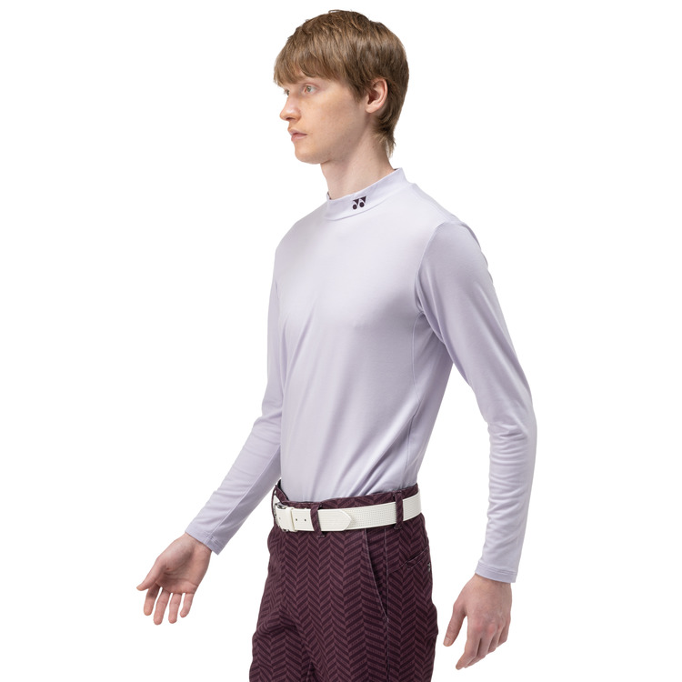 メンズ長袖ハイネックシャツ.GWF1606 詳細画像 ライラックグレー(811) 4