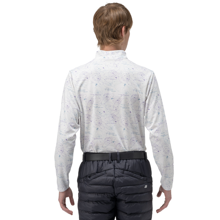 メンズ長袖ハイネックシャツ.GWF1607 詳細画像 ホワイト(011) 3