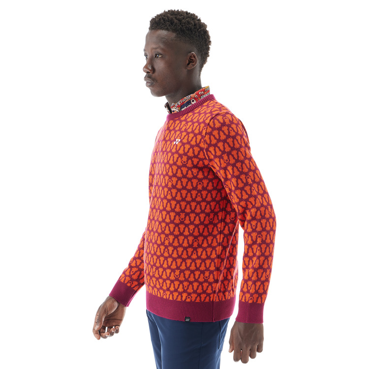 メンズセーター.GWF2066 詳細画像 ブライトオレンジ(160) 4