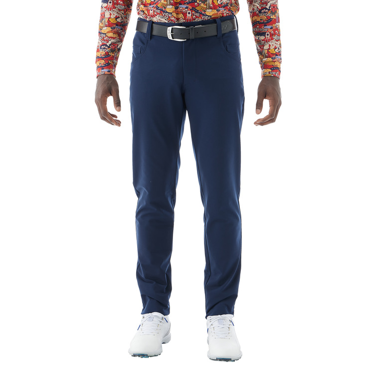 メンズノータックパンツ.GWF4203 詳細画像 ネイビーブルー(019) 2