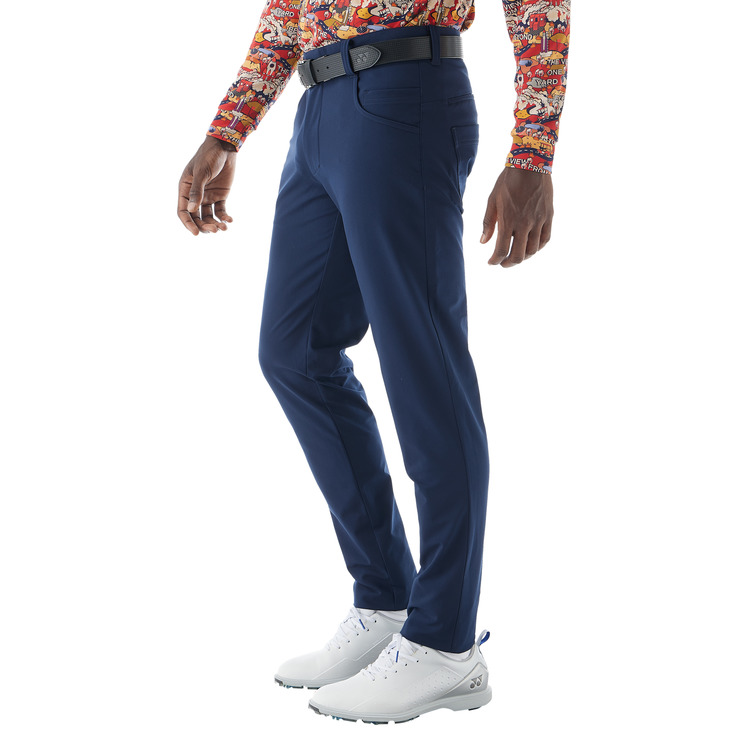 メンズノータックパンツ.GWF4203 詳細画像 ネイビーブルー(019) 4