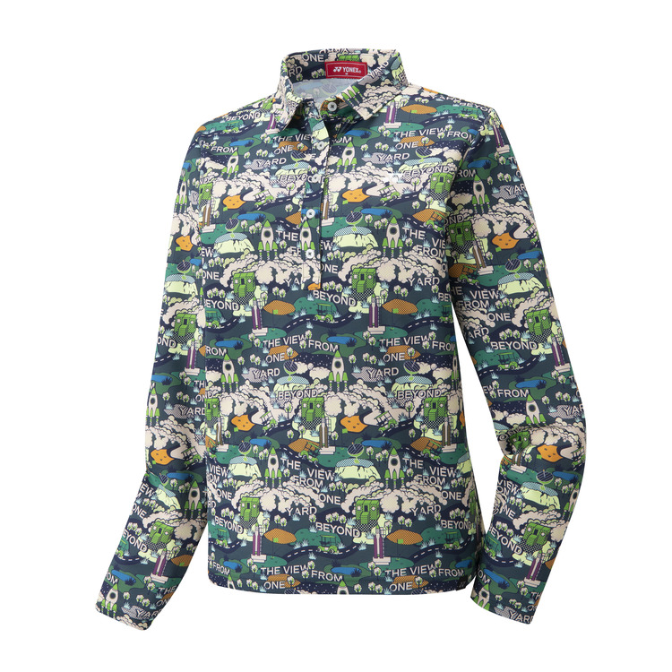 ウィメンズ長袖シャツ.GWF5566