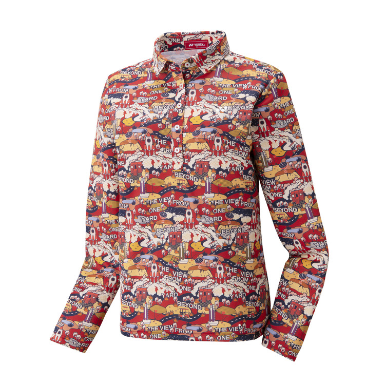 ウィメンズ長袖シャツ.GWF5566