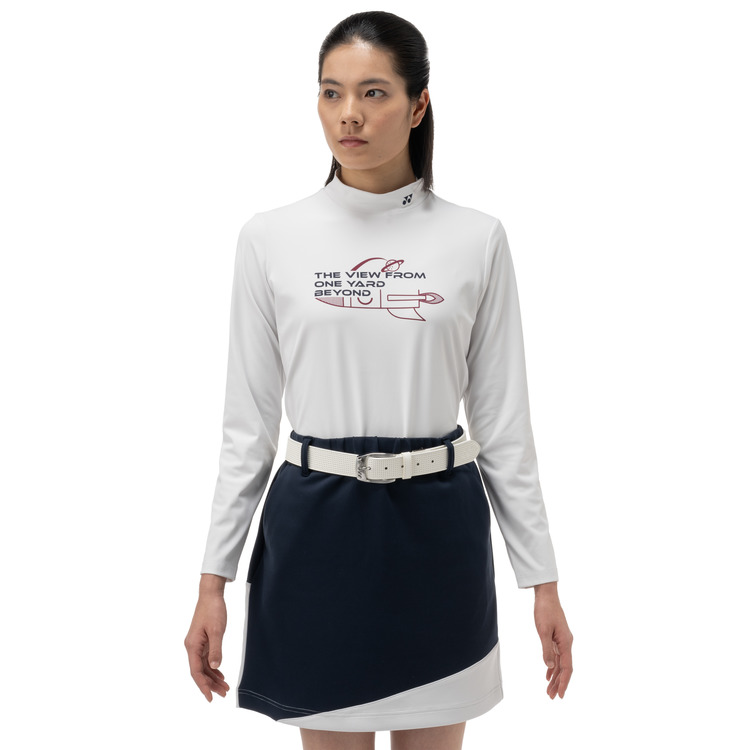 ウィメンズ長袖ハイネックシャツ.GWF5567 詳細画像 ホワイト(011) 2