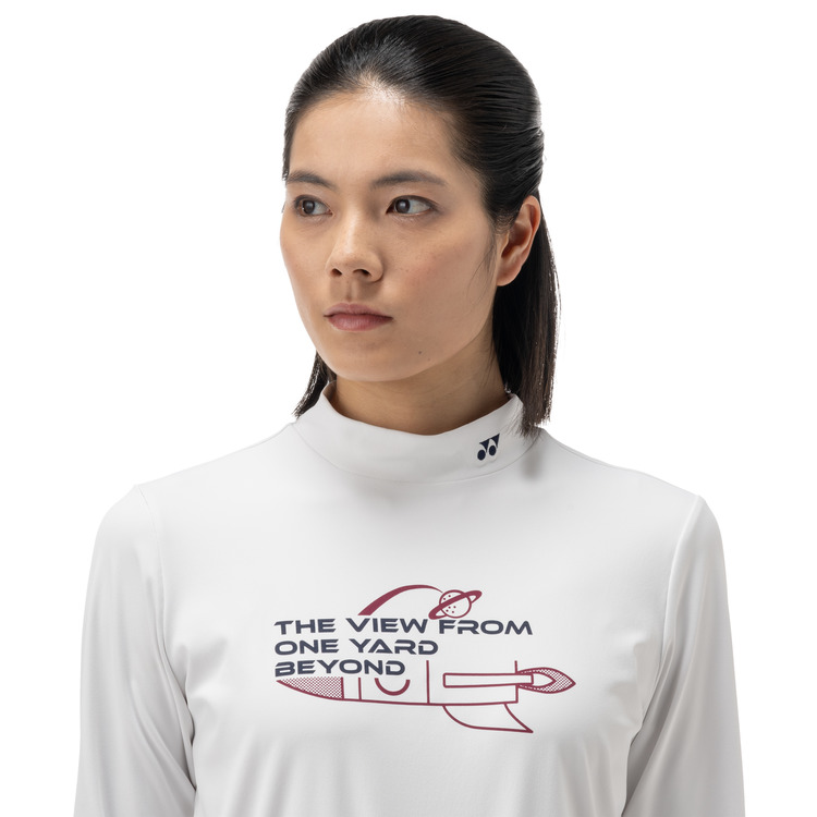 ウィメンズ長袖ハイネックシャツ.GWF5567 詳細画像 ホワイト(011) 5