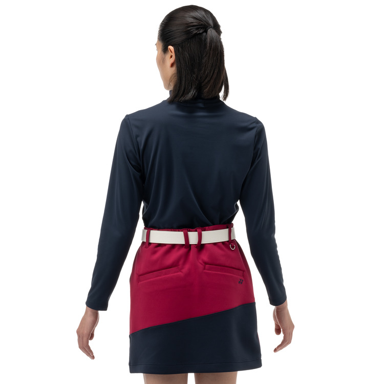 ウィメンズ長袖ハイネックシャツ.GWF5567 詳細画像 ネイビーブルー(019) 3