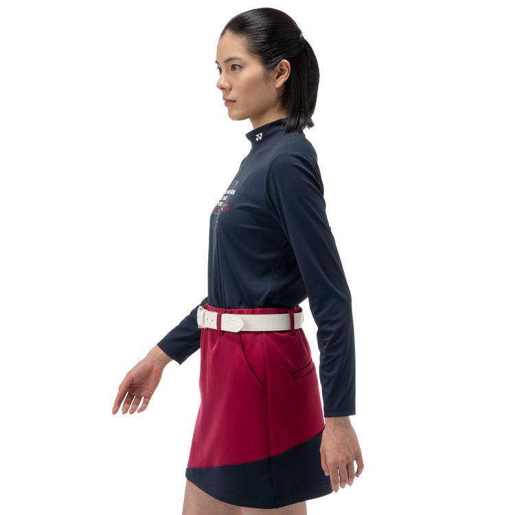 ウィメンズ長袖ハイネックシャツ.GWF5567 詳細画像 ネイビーブルー(019) 4