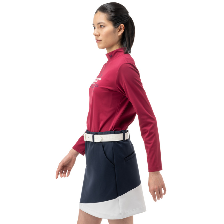 ウィメンズ長袖ハイネックシャツ.GWF5567 詳細画像 プラム(047) 4