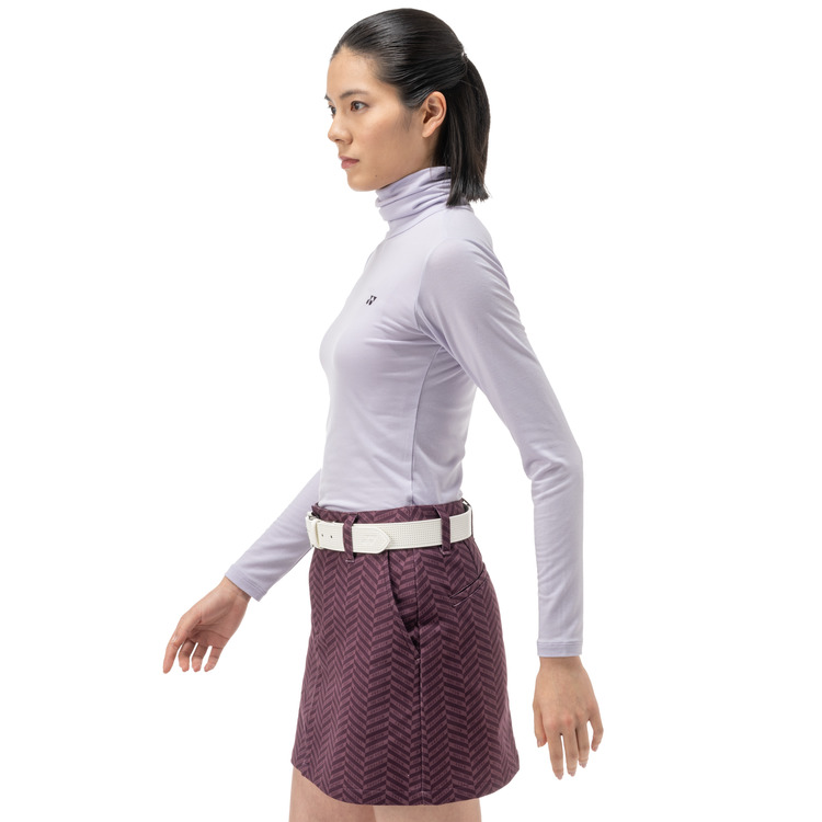 ウィメンズ長袖タートルネックシャツ.GWF5568 詳細画像 ライラックグレー(811) 4