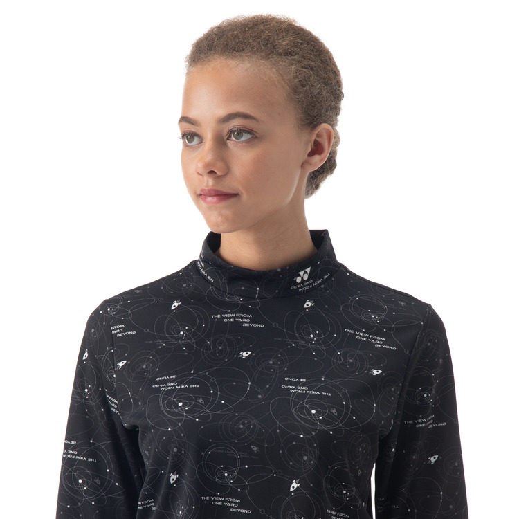 ウィメンズ長袖ハイネックシャツ.GWF5569 詳細画像 ブラック(007) 5