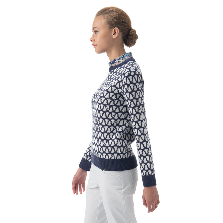 ウィメンズセーター.GWF6038 詳細画像 ネイビーブルー(019) 4