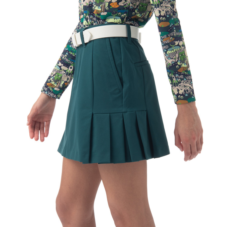 ウィメンズスカート.GWF8586 詳細画像 ダークグリーン(031) 4