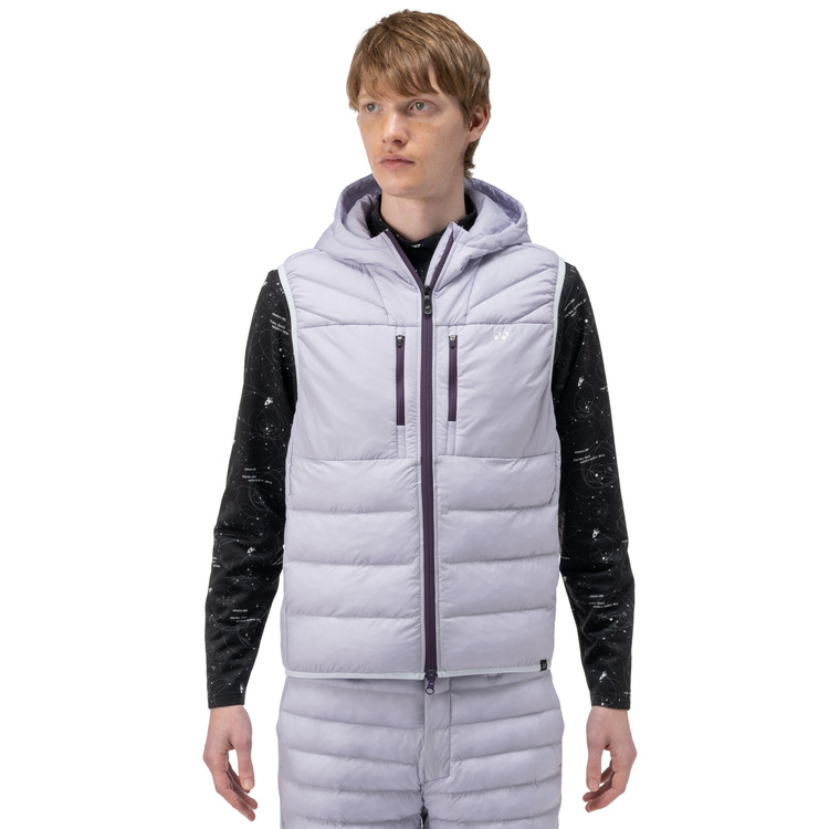 メンズ中綿ベスト.GWF9231 詳細画像 ライラックグレー(811) 2