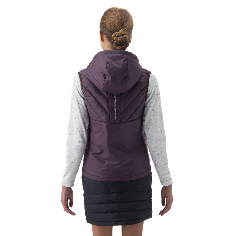 ウィメンズ中綿ベスト.GWF9767 詳細画像 ミッドナイトパープル(339) 3