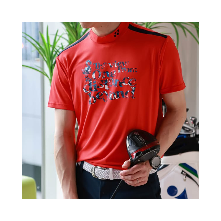 メンズハイネックシャツ. GWS1177 詳細画像 クリスタルレッド(688) 10