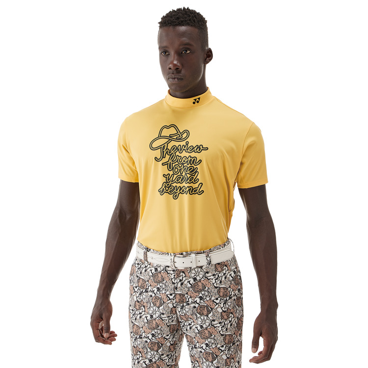 メンズハイネックシャツ. GWS1185 詳細画像 イエロー(004) 2