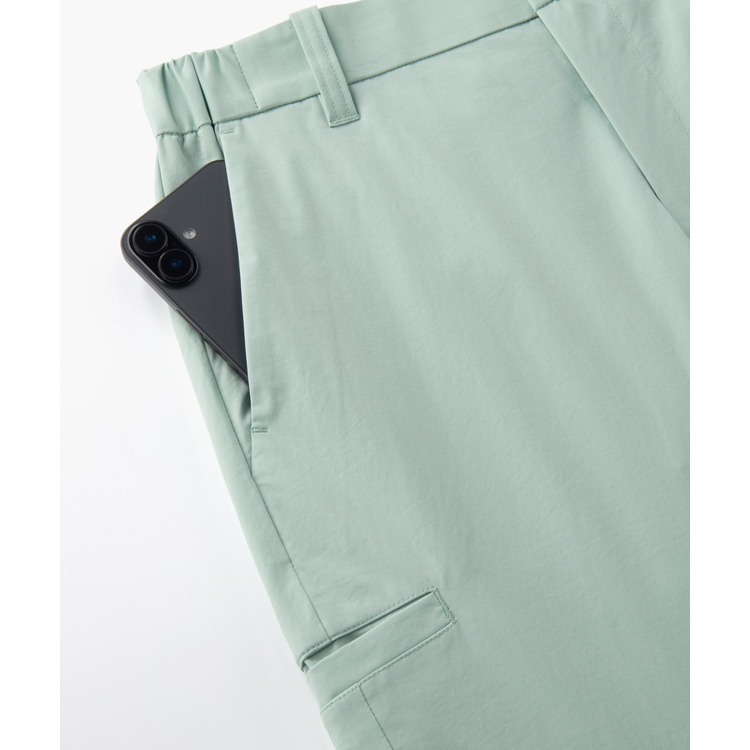 メンズノータックパンツ.GWS4208 詳細画像 ライトグリーン(028) 6