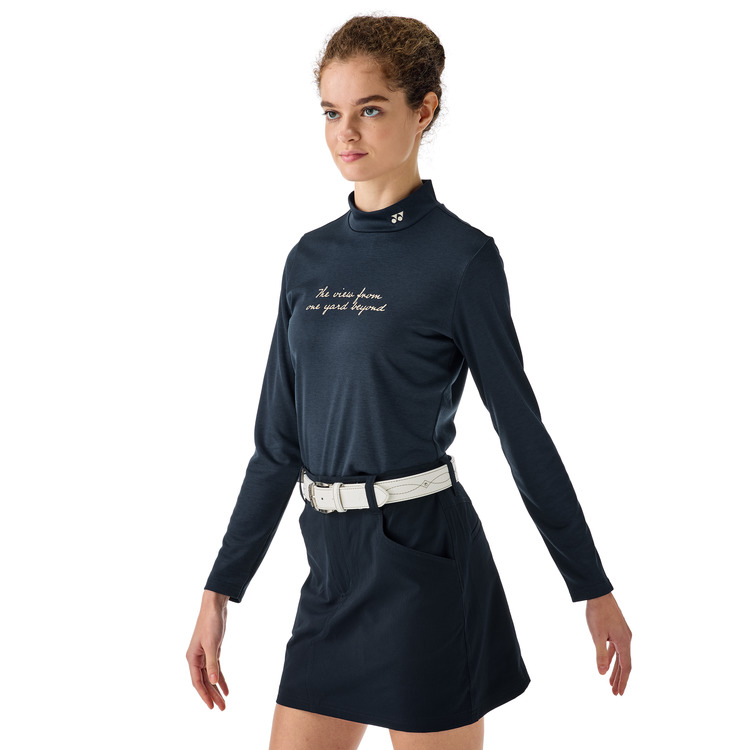 ウィメンズ長袖ハイネックシャツ. GWS5125 詳細画像 ネイビーブルー(019) 4