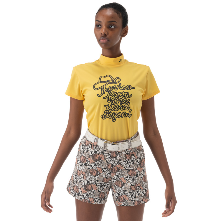 ウィメンズハイネックシャツ. GWS5127 詳細画像 イエロー(004) 2