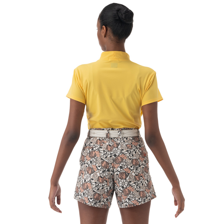 ウィメンズハイネックシャツ. GWS5127 詳細画像 イエロー(004) 3