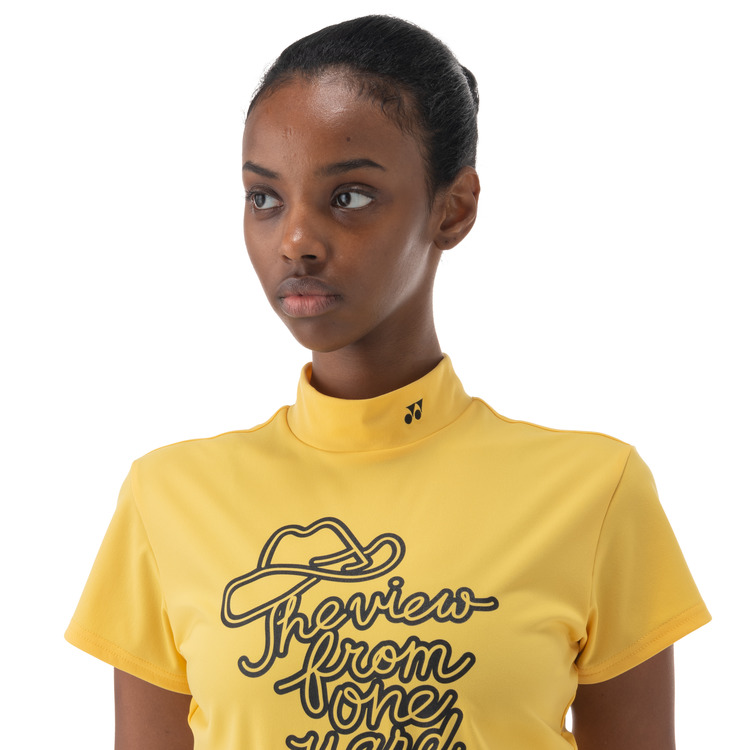 ウィメンズハイネックシャツ. GWS5127 詳細画像 イエロー(004) 5