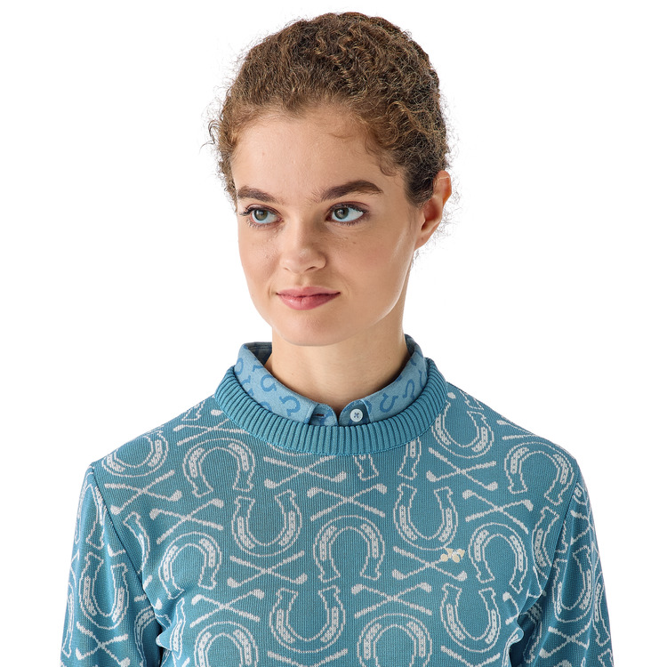 ウィメンズセーター. GWS6036 詳細画像 スモークブルー(376) 5