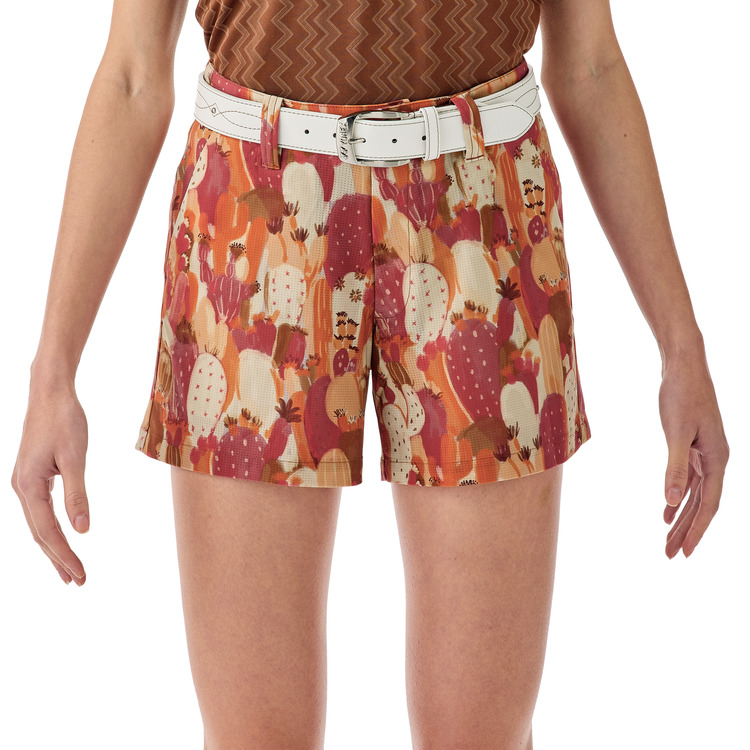 ウィメンズメッシュショートパンツ. GWS8584 詳細画像 ディープレッド(404) 2